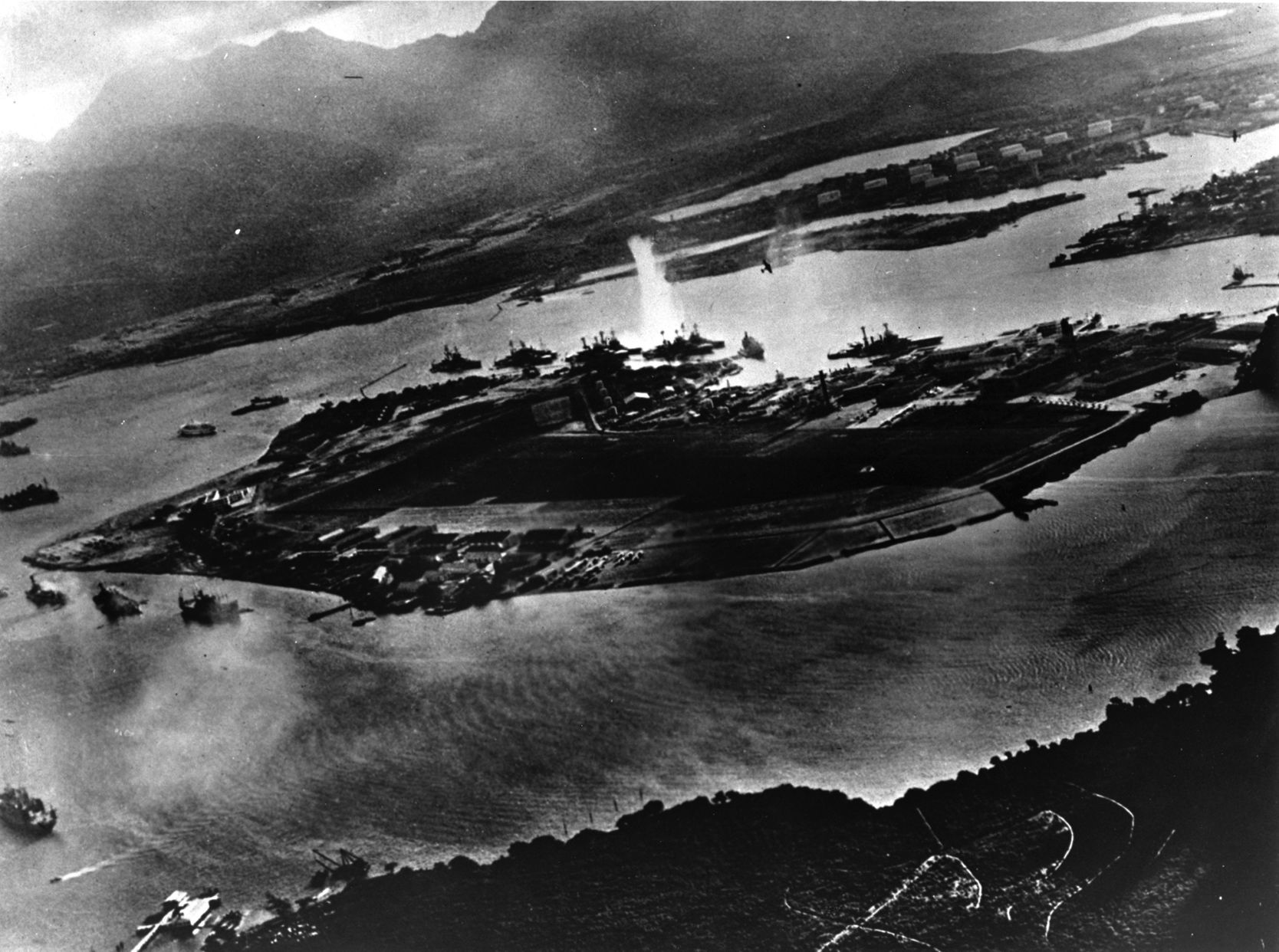 Attack on Pearl Harbor in 1941